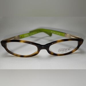 Coach Brown and Green Women's Eyeglasses